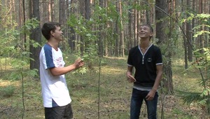 teenie gay teens walk at the woods ended up with raunchy outdoor gay pleasuring. 