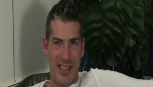 Dominic is a 29 year-old who seems a little unsure whether he is straight or bi -- but who cares? He's charming, well built and has a nice uncut cock that he's willing to show us. What more can we ask? 