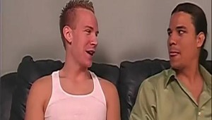Adrian was a bookkeeper for a local shop. He came back to answer a few of our questions and that is when the fun started! We took out our penii we gave book man a lesson in booty stretching with giant cocks! His tight behind will never be the same! 