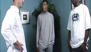 What do you get when you take some cream puff whitey and stick it in between 2 layers of dark chocolate? A triple stack Fantasi. sexy little Fantasi strolled into the massage parlor expecting to get out some kinks. Instead he got a lovers of winks and 