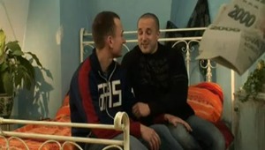 With his ripped, lithe little body, Rikky was all too willing to show it off and take our offer of a little cash in exchange for being turned out by hot gay lover Marco! It took Rikky a moment to settle himself when Marco's gigantic penis pushes its way d