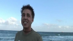 We met Ethan loving spring break out on the beach. His girl had just ditched him and took us up on the offer to come party with us. We quickly opened him up to, and gave him, a nice deep dickin'! He'll be walking back to the beach with a limp! 