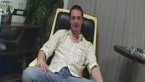Ricardo is 27 and has a fondness for leather. cum inside and watch him describe his persona in our exclusive interview. See Rick get close and personal as he gags on the bell end of a humongous dong and takes a chunky wadd of guy batter all over that swee
