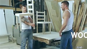 Adam Killian is really unsatisfied with the Kyle King’s workmanship.  Frustrated that nothing is getting through to him, Adam takes charge of the situation and uses some rough tactics to get his point across!