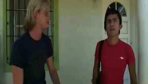 Our little Mexican friend TNTown, is ready to learn some more English and his buddy is here to help him, too bad he doesn't have a clue that you don't need to know English when you have a mouth full of penis! 