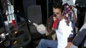 What happens when upper classmen invite freshmen to their parties? A few young holes go home broken-in and a few young faces get dirty with spunk crust, but everyone learns that teaching a freshman to take a phat senior dong is fun! 