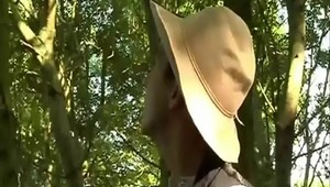 Kaiden Bailey dressed as Joseph Smith and pulling on his awesome penis for you? Why yes, that's what we have here. Awesomely hot Kaiden wanders into the forest to pray to the 1 religion we can all appreciate right off the bat; His pretty dick and onanism.