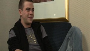 Normally, this would be the moment where we describe to you how much the handsomely hardbodied Leonard loved his first gay sex, but we can't do that right now because Leonard has been too busy chugging chode and getting his once sealed anus exhumed by 