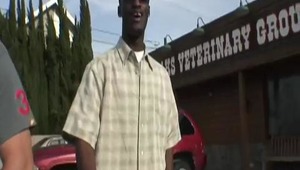 We had all the money and contacts Tyrese needed to break into the modeling industry, but first we needed to break into his tight ebony bunger. Turns out that he was hung like a horse and ready for dick! 