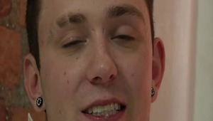 Brad and Jacob first met in *church* of all places. Continuing the oddities, they've been together for nine months, but still haven't had sex. To immortalize the occasion, they asked our video crew to document their first time. Sound hot? Yes indeed it do