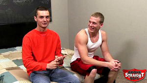 The chemistry between Joey and Johnny seems to be somewhat intense, and the smiling Joey loves to give it seems. 