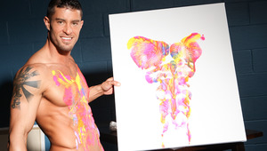 Cody Cummings is a true work of art, watch him get messy! 
