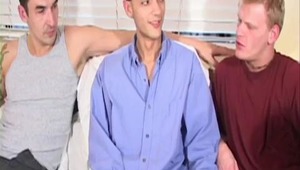 We take a road trip with Brian this week to visit his old friend Breton. We also try to take in the local sights, and run across Sebas. This hot Latino bottom has no clue what he's in for, but its hard to say NO with huge dongs like these. Just watch! 