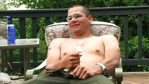 Horny dude Masturbates For Camera & Comes A Lot 